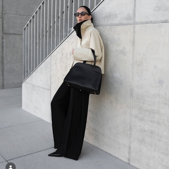 Liviana Conti Leather Satchel - The Row Margaux Vibes - Picture 14 of 15